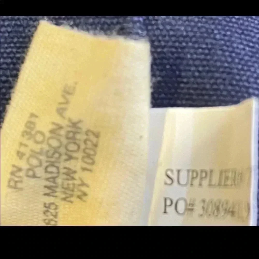 Ralph Lauren  unsex denim supply shoulder bag